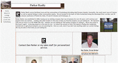 Desktop Screenshot of danparkerrealestate.com